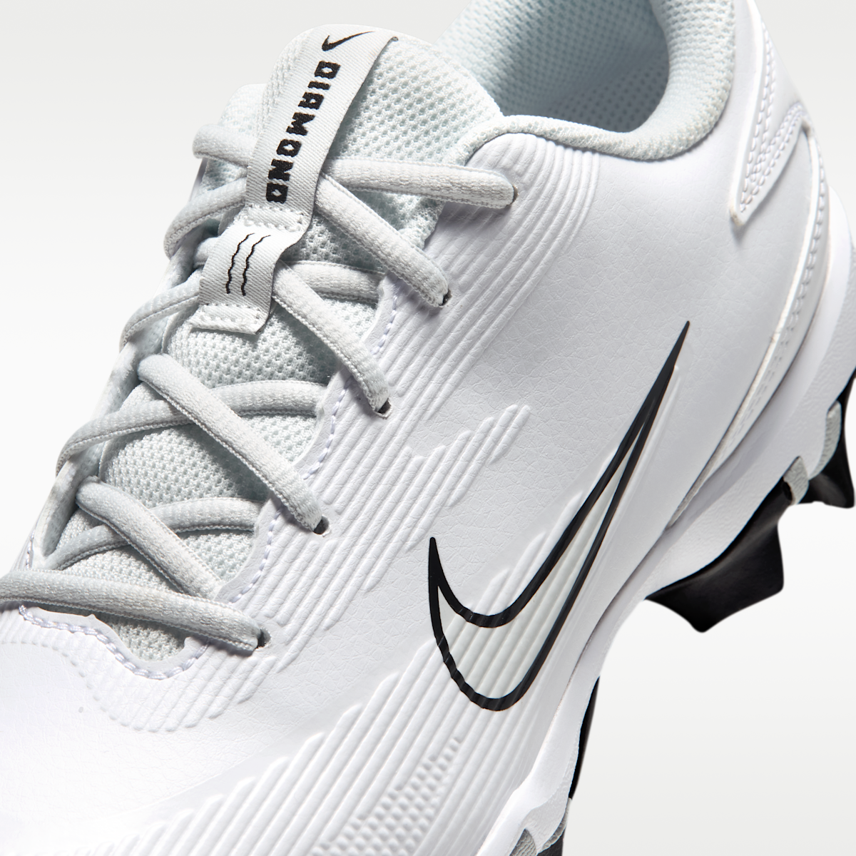 Women's Nike Diamond Clutch Softball Cleats - White/Black/Photon Dust