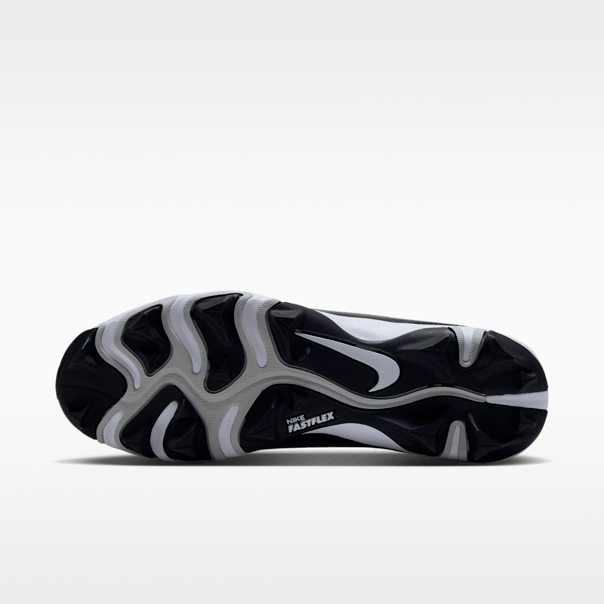 Women's Nike Diamond Clutch Softball Cleats - Black/Photon Dust/Metallic Silver