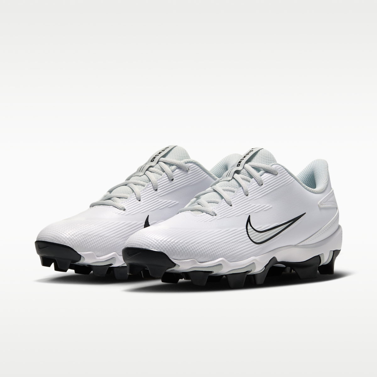 Women's Nike Diamond Clutch Softball Cleats - White/Black/Photon Dust