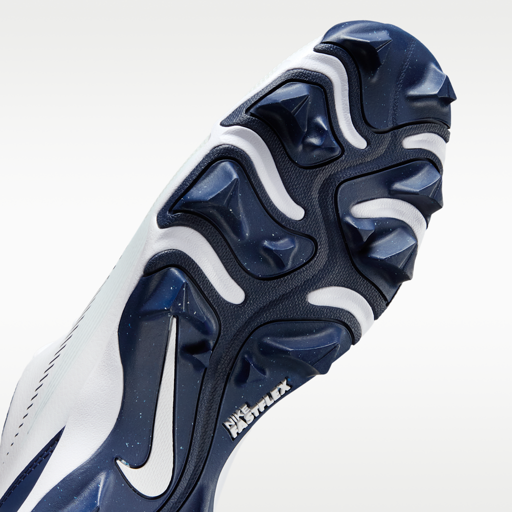 Women's Nike Diamond Clutch Baseball Cleats - White/College Navy/Obsidian/Black