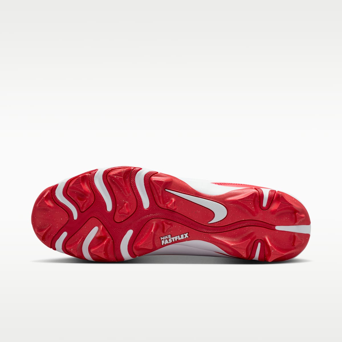 Nike Diamond Clutch Baseball Cleats - White/Gym Red/Phantom/University Red - Image 2
