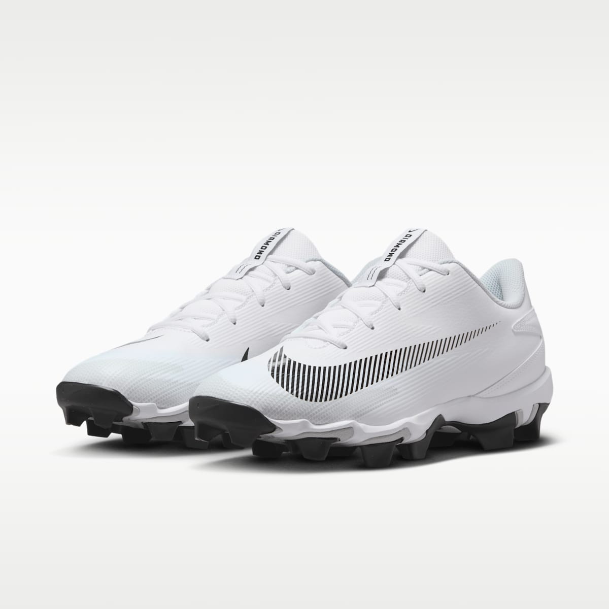 Nike Diamond Clutch Baseball Cleats - White/Photon Dust/Black - Image 5