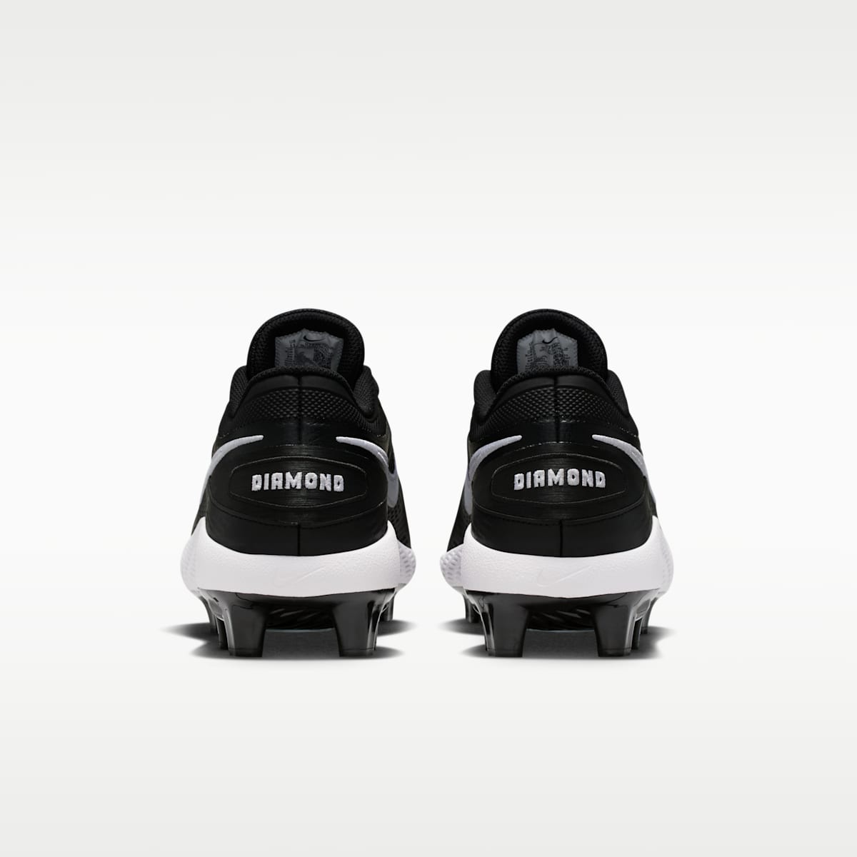 Nike Diamond Gamer MCS Baseball Shoes - Black/White - Image 6