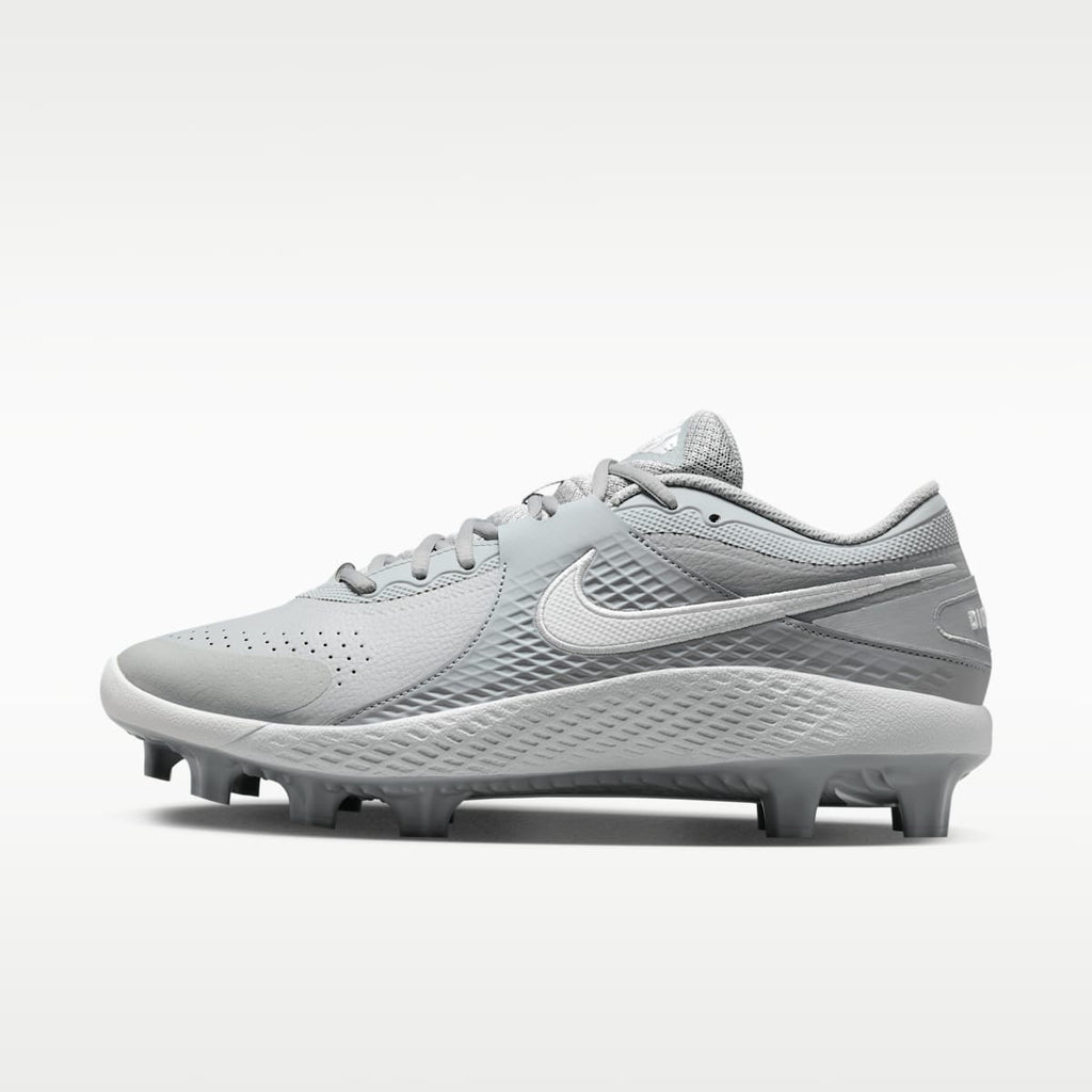 Nike Diamond Gamer MCS Baseball Shoes - Wolf Grey/White - Image 1