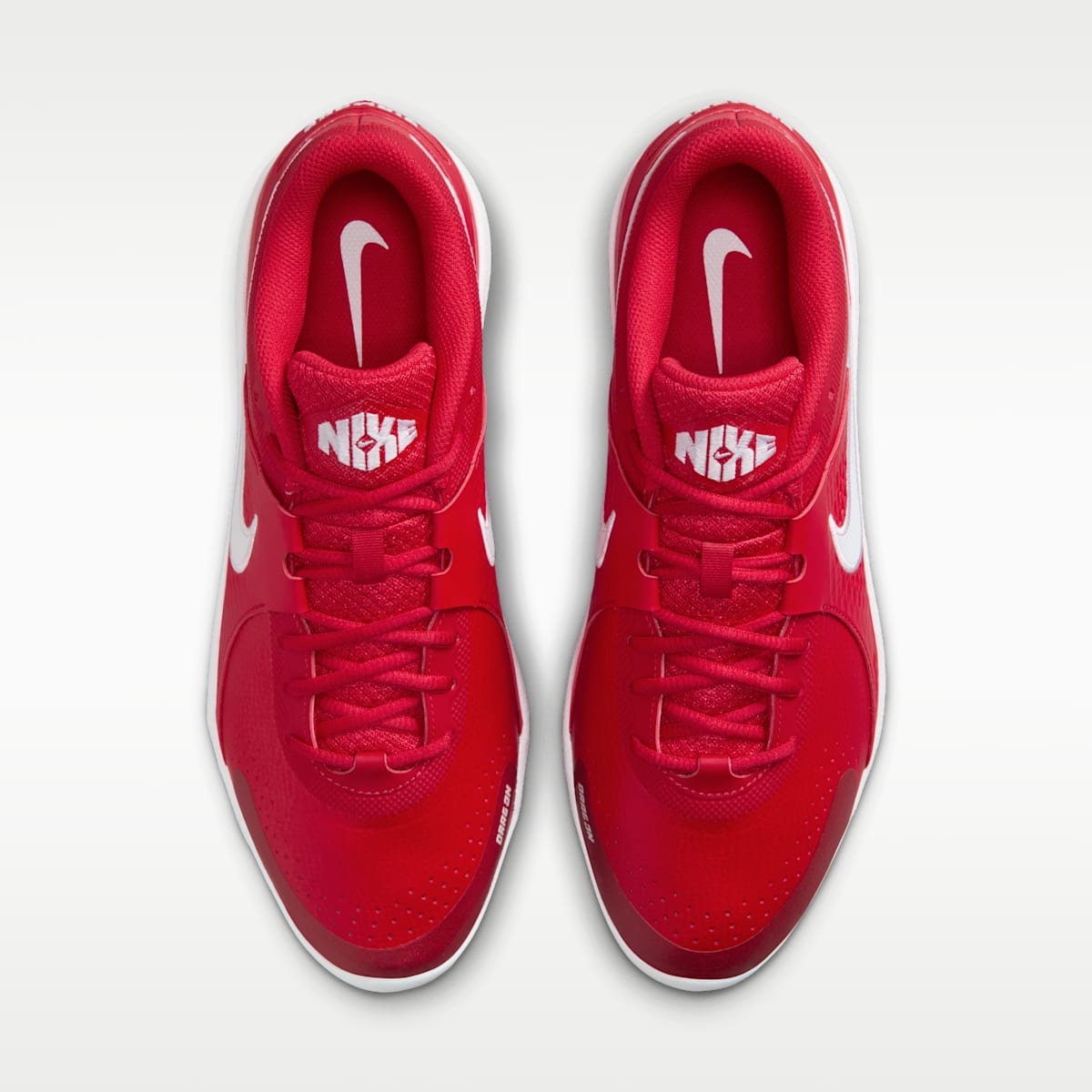 Women's Nike Diamond Gamer MCS Baseball Shoes - University Red/White