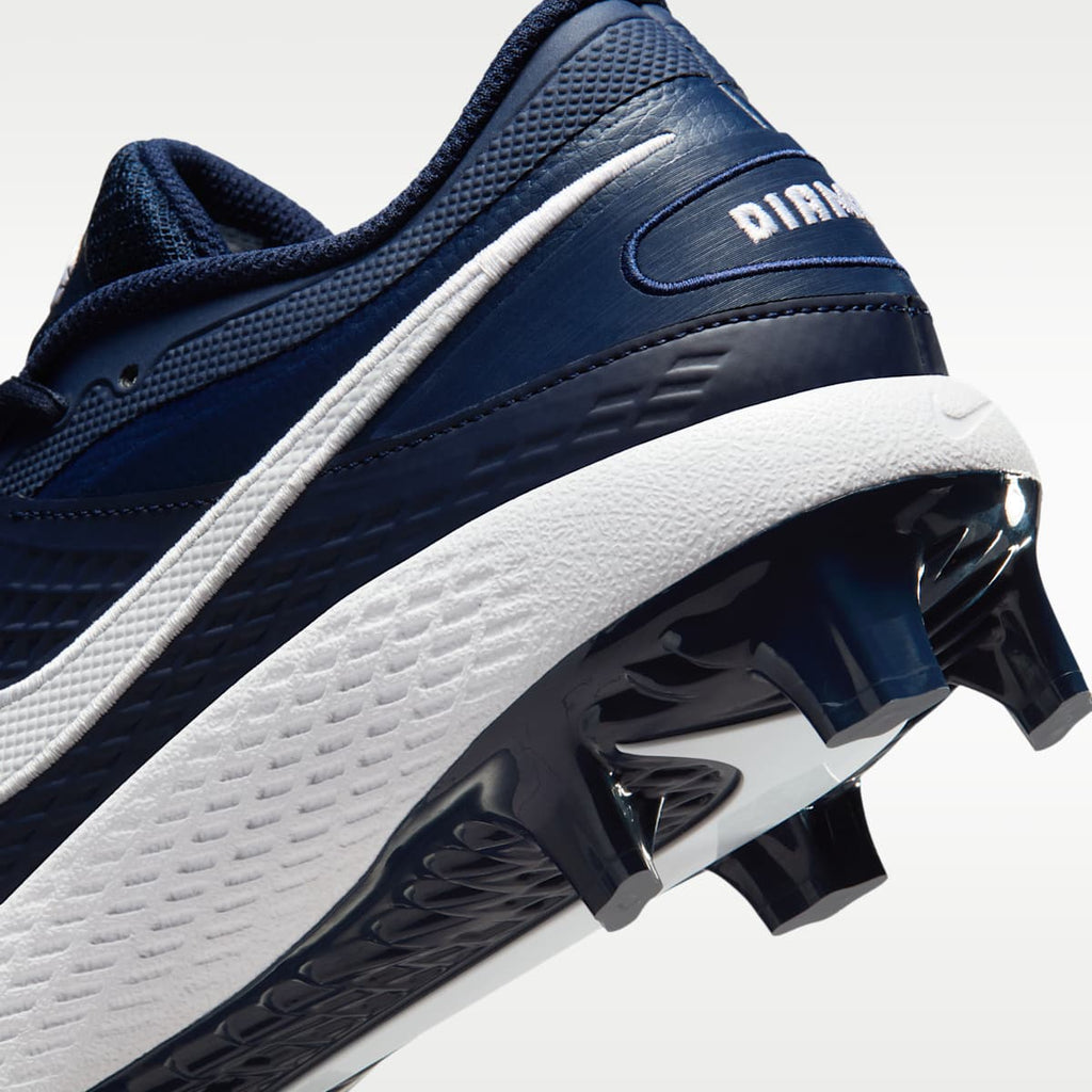 Women's Nike Diamond Gamer MCS Baseball Shoes - College Navy/White