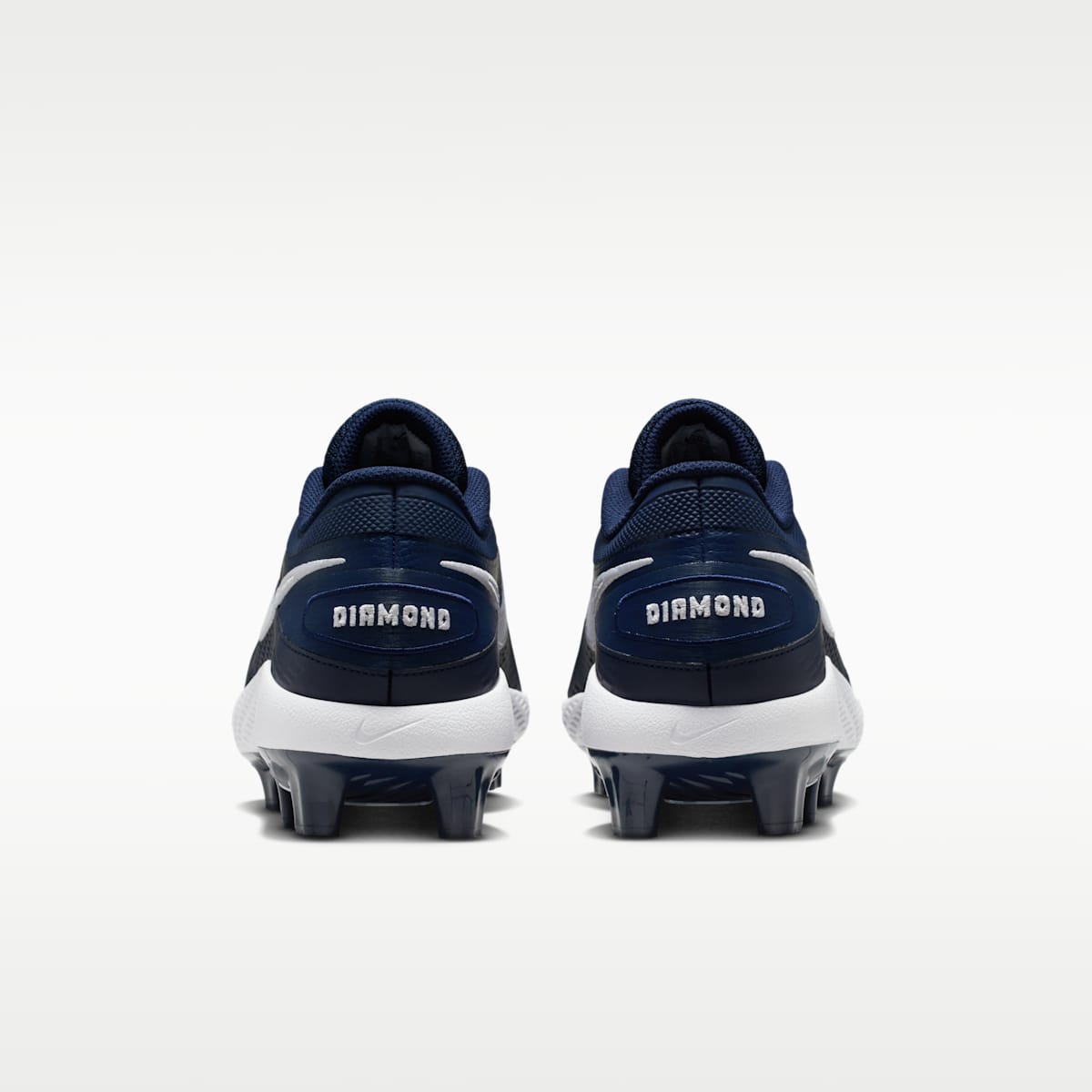 Women's Nike Diamond Gamer MCS Baseball Shoes - College Navy/White