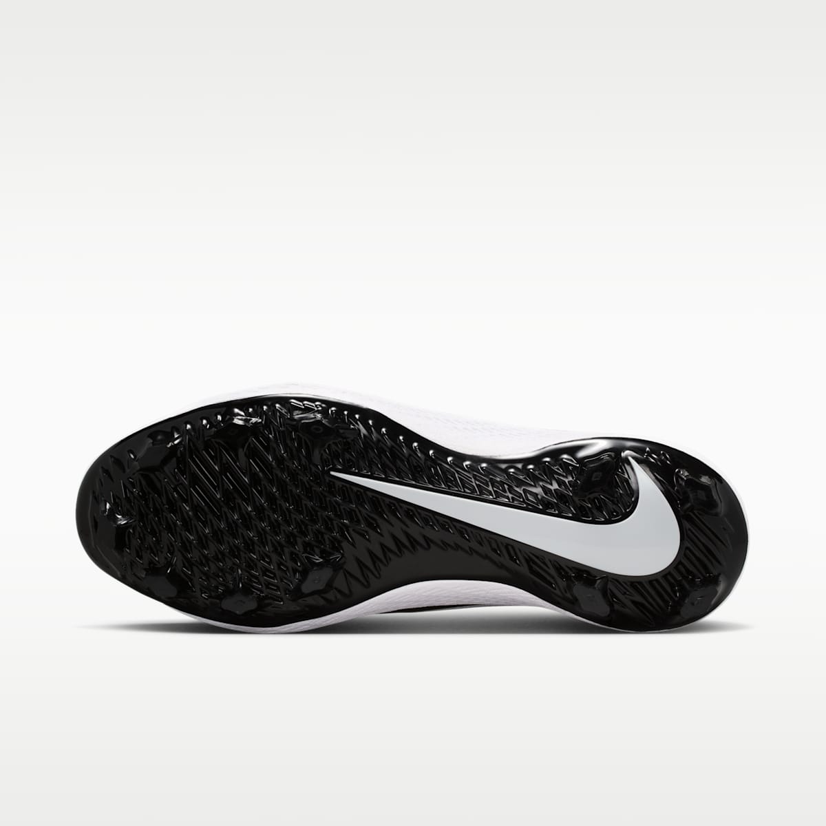 Nike Diamond Gamer MCS Baseball Shoes - Black/White - Image 2