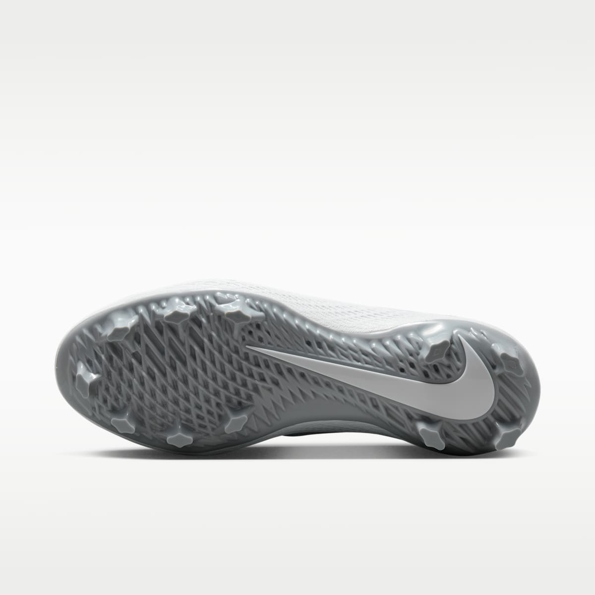 Nike Diamond Gamer MCS Baseball Shoes - Wolf Grey/White - Image 2