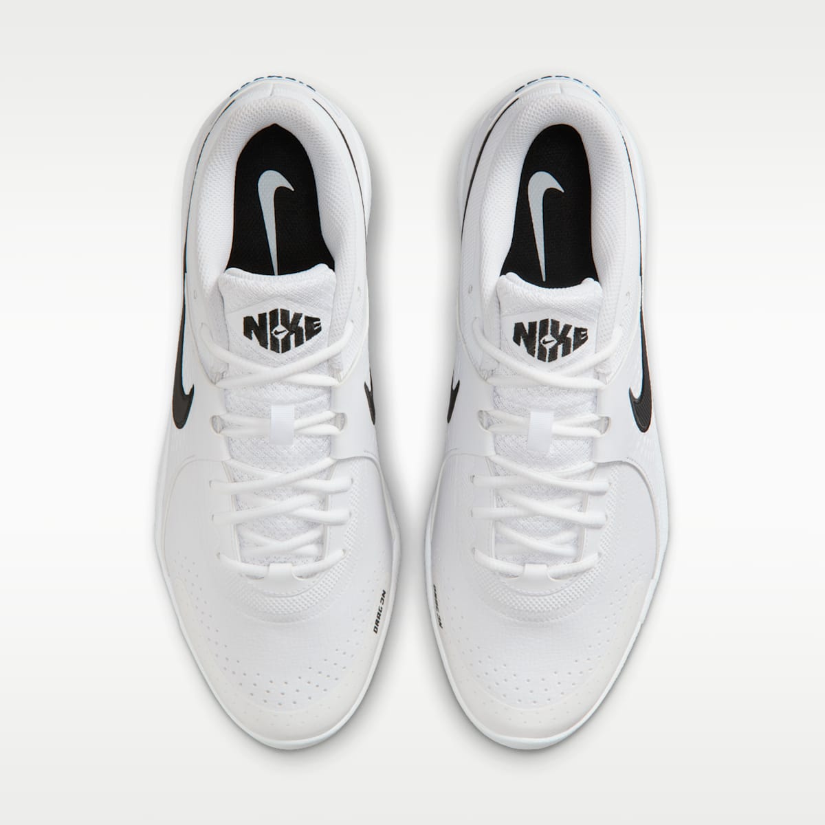 Women's Nike Diamond Gamer MCS Baseball Shoes - White/Black