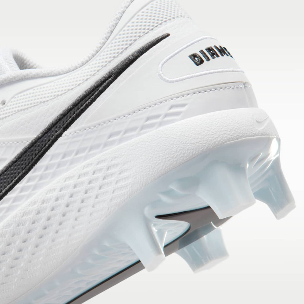 Nike Diamond Gamer MCS Baseball Shoes - White/Black - Image 9