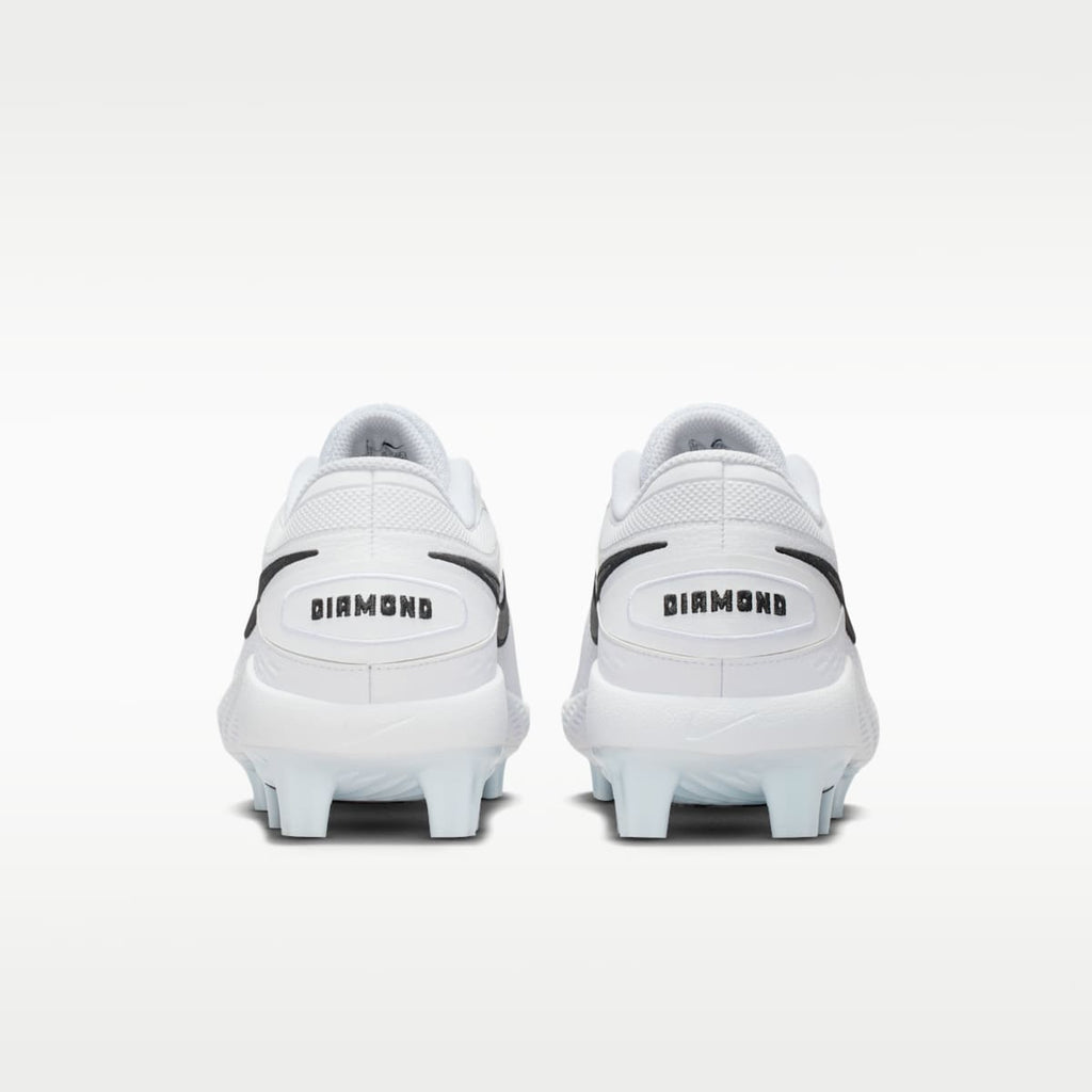 Women's Nike Diamond Gamer MCS Baseball Shoes - White/Black