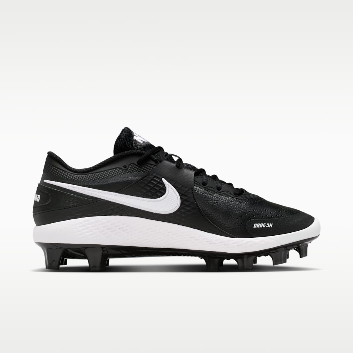 Nike Diamond Gamer MCS Baseball Shoes - Black/White - Image 3