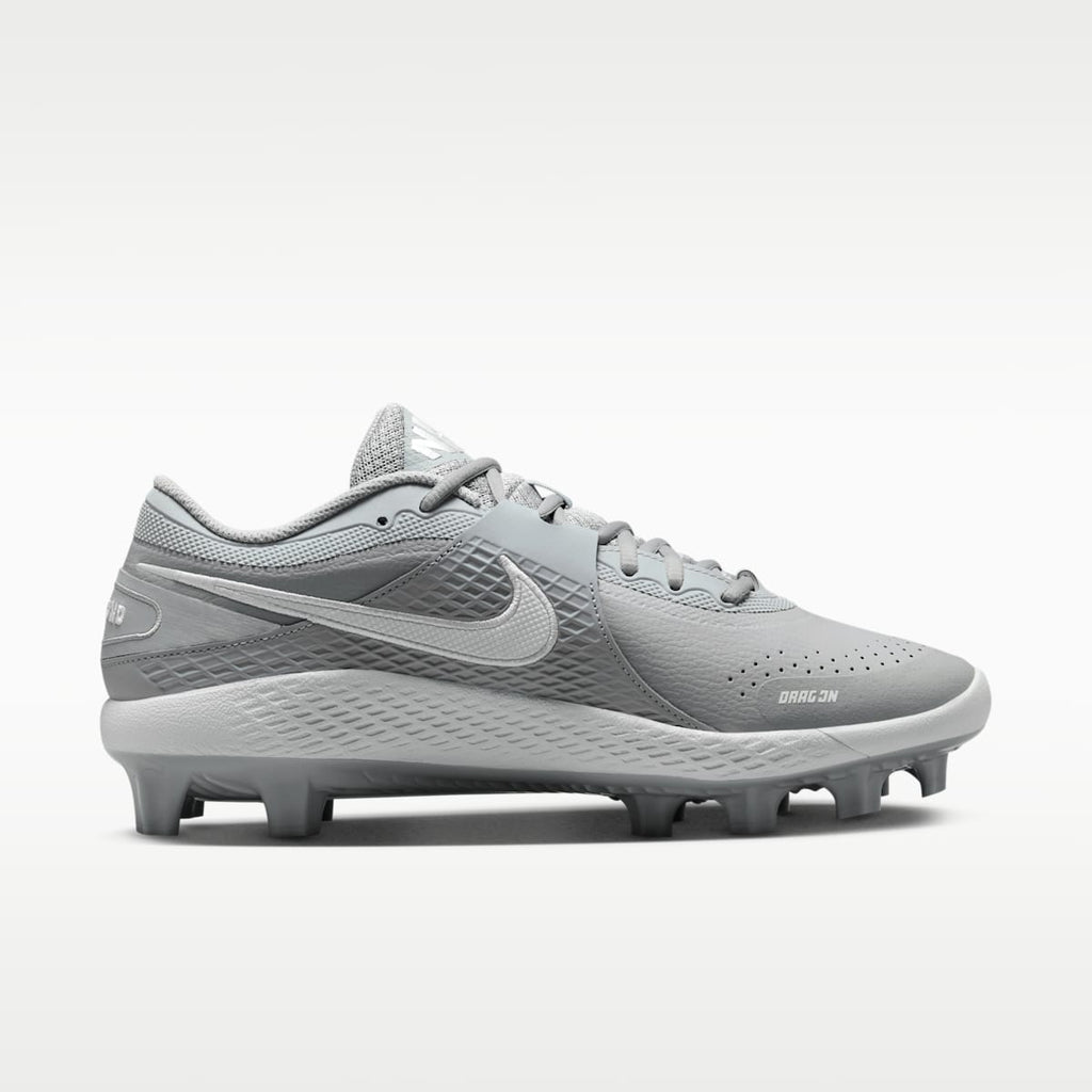 Women's Nike Diamond Gamer MCS Baseball Shoes - Wolf Grey/White