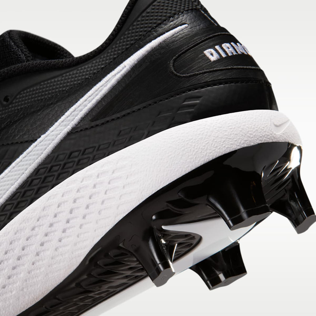 Nike Diamond Gamer MCS Baseball Shoes - Black/White - Image 9