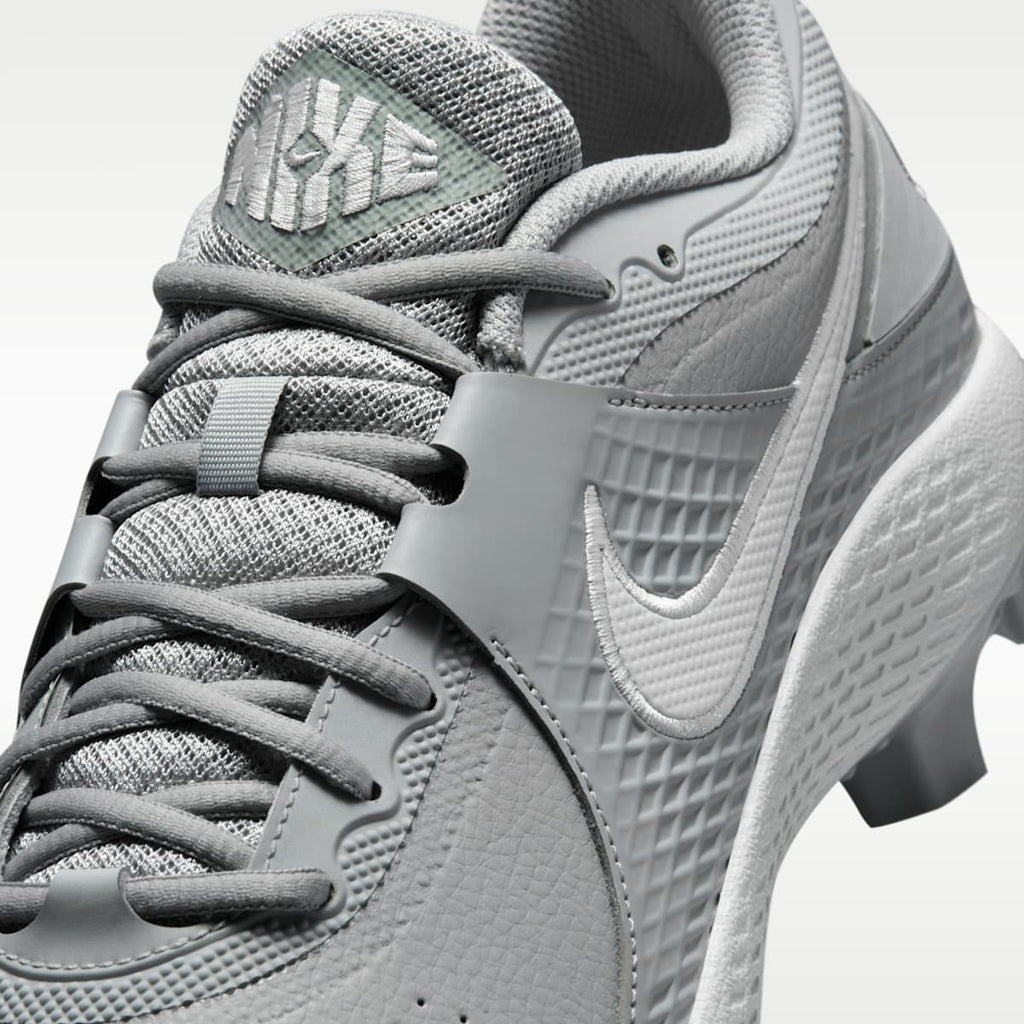 Women's Nike Diamond Gamer MCS Baseball Shoes - Wolf Grey/White