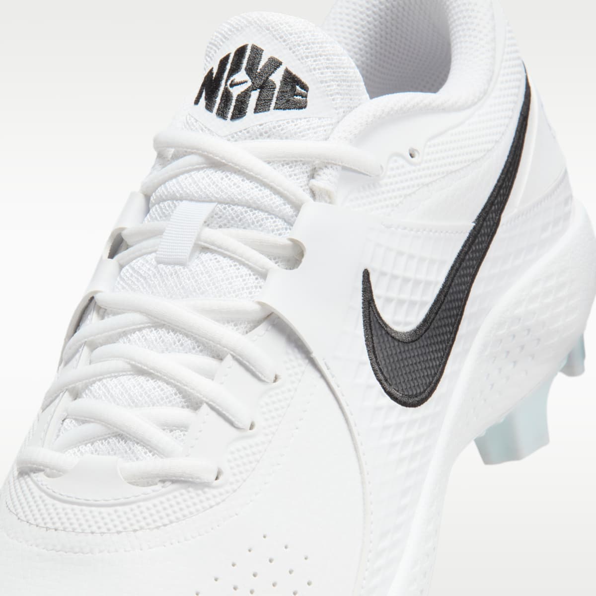 Nike Diamond Gamer MCS Baseball Shoes - White/Black - Image 8