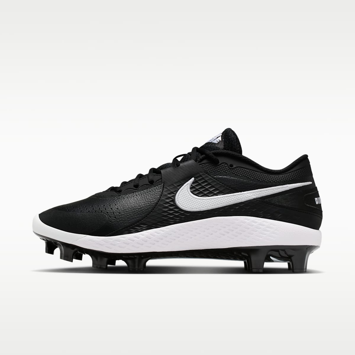 Nike Diamond Gamer MCS Baseball Shoes - Black/White - Image 1
