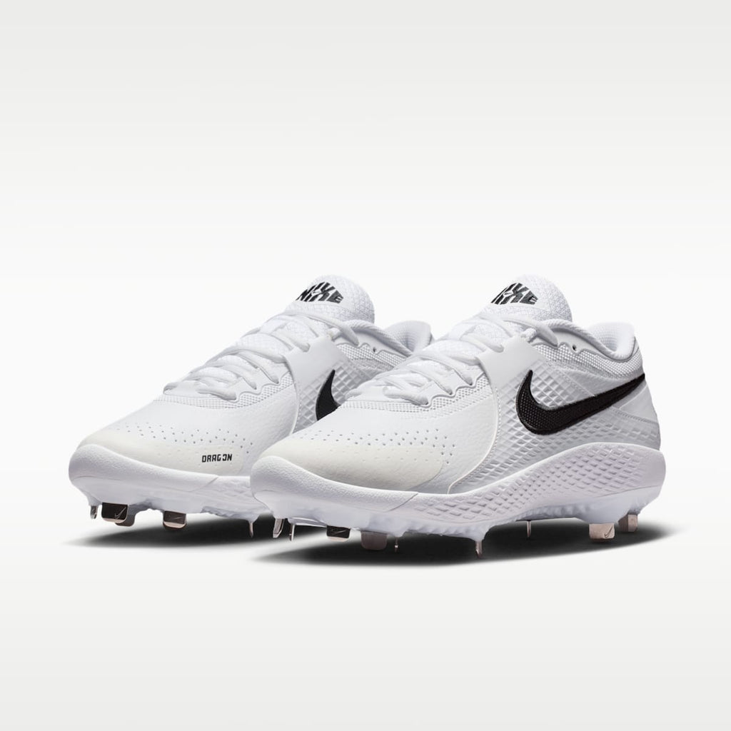 Nike Diamond Gamer MTL Baseball Shoes - White/Black - Image 5