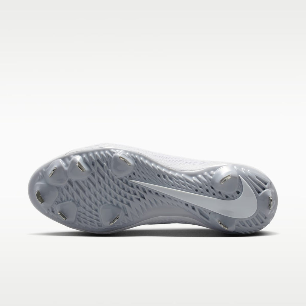 Nike Diamond Gamer MTL Baseball Shoes - Wolf Grey/White - Image 2