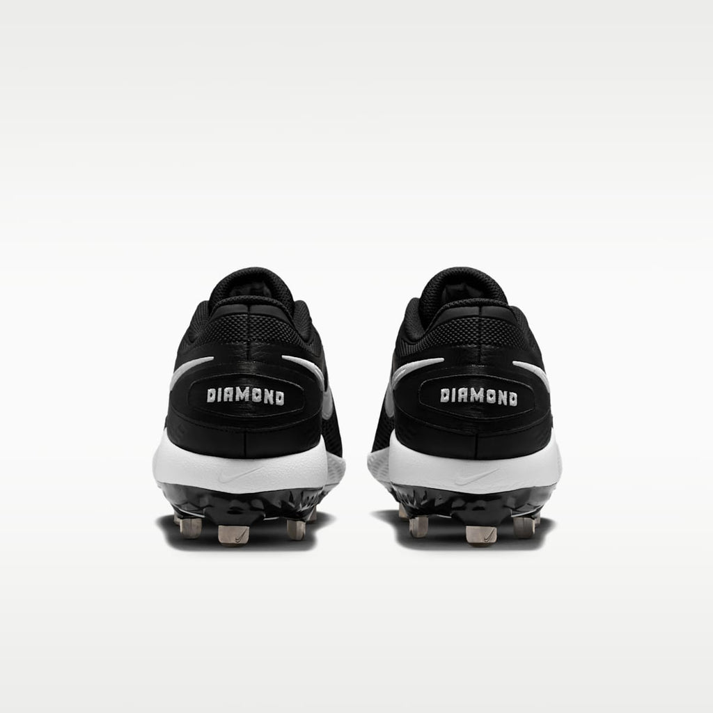 Nike Diamond Gamer MTL Baseball Shoes - Black/White - Image 6