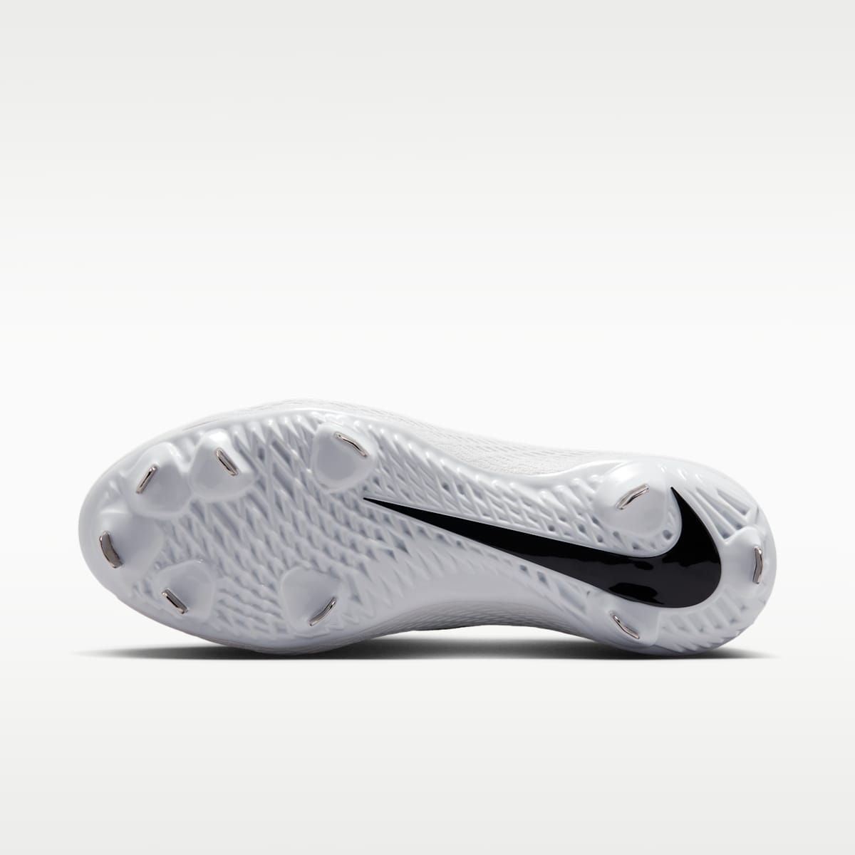Nike Diamond Gamer MTL Baseball Shoes - White/Black - Image 2