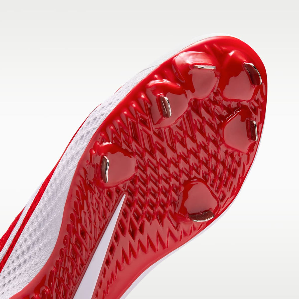 Nike Diamond Gamer MTL Baseball Shoes - University Red/White - Image 7