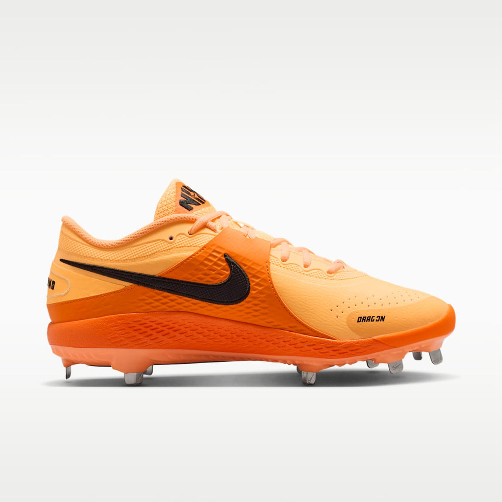 Women's Nike Diamond Gamer MTL Baseball Shoes - Melon Tint/Bright Mandarin/Peach Cream/Black