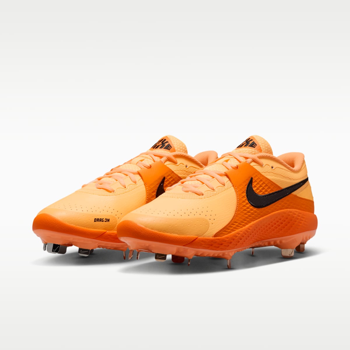 Women's Nike Diamond Gamer MTL Baseball Shoes - Melon Tint/Bright Mandarin/Peach Cream/Black