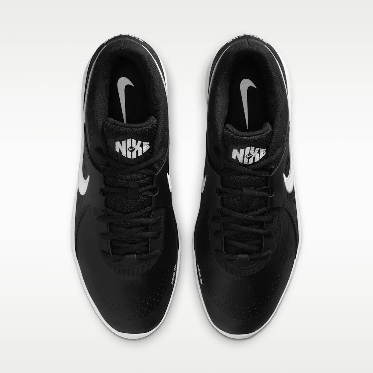 Nike Diamond Gamer MTL Baseball Shoes - Black/White - Image 4