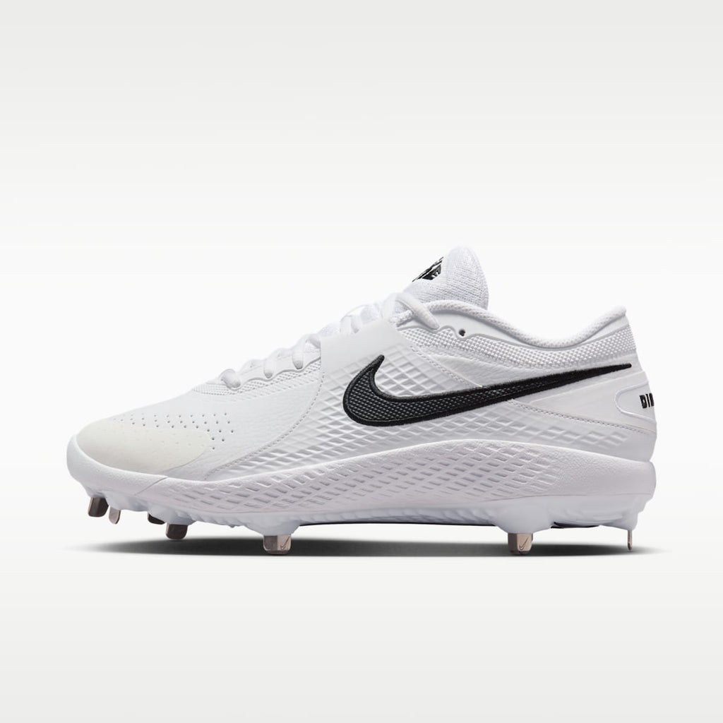 Women's Nike Diamond Gamer MTL Baseball Shoes - White/Black