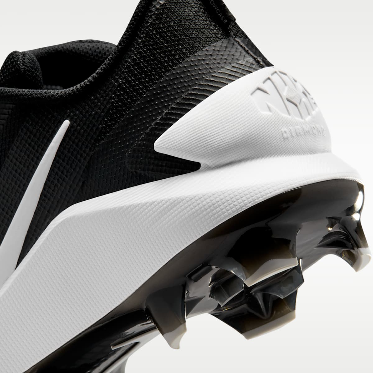 Nike Diamond Showcase MCS Baseball Cleats - Black/White - Image 9