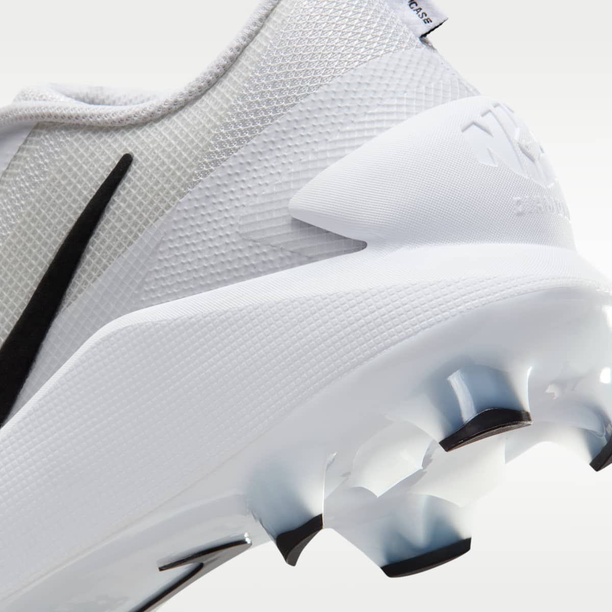 Nike Diamond Showcase MCS Baseball Cleats - White/Black - Image 9