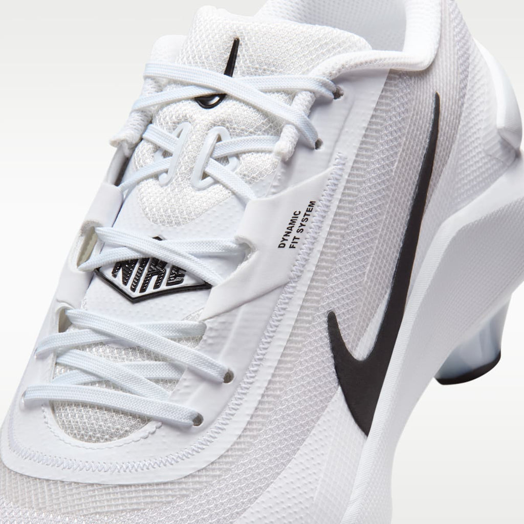 Nike Diamond Showcase MCS Baseball Cleats - White/Black - Image 8