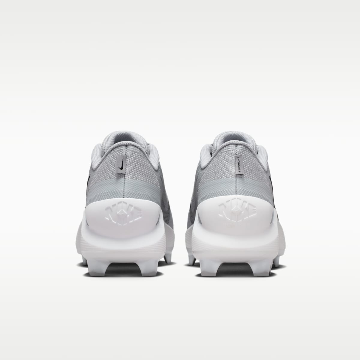 Nike Diamond Showcase MCS Baseball Cleats - Wolf Grey/White/Black - Image 6
