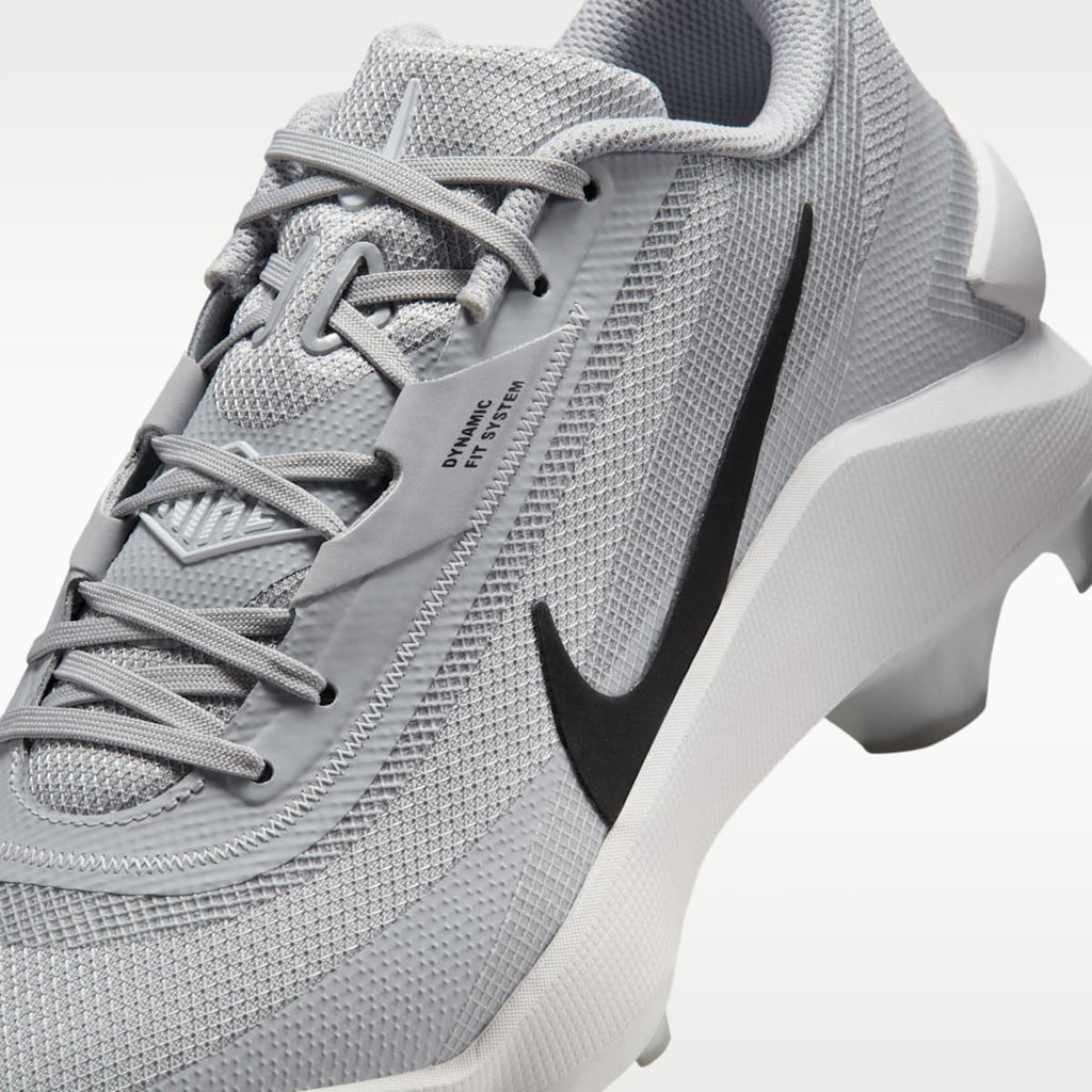 Nike Diamond Showcase MCS Baseball Cleats - Wolf Grey/White/Black - Image 8