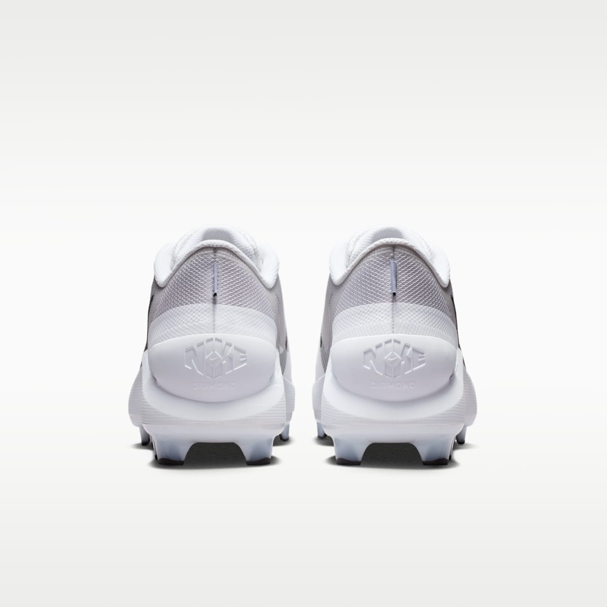 Nike Diamond Showcase MCS Baseball Cleats - White/Black - Image 6