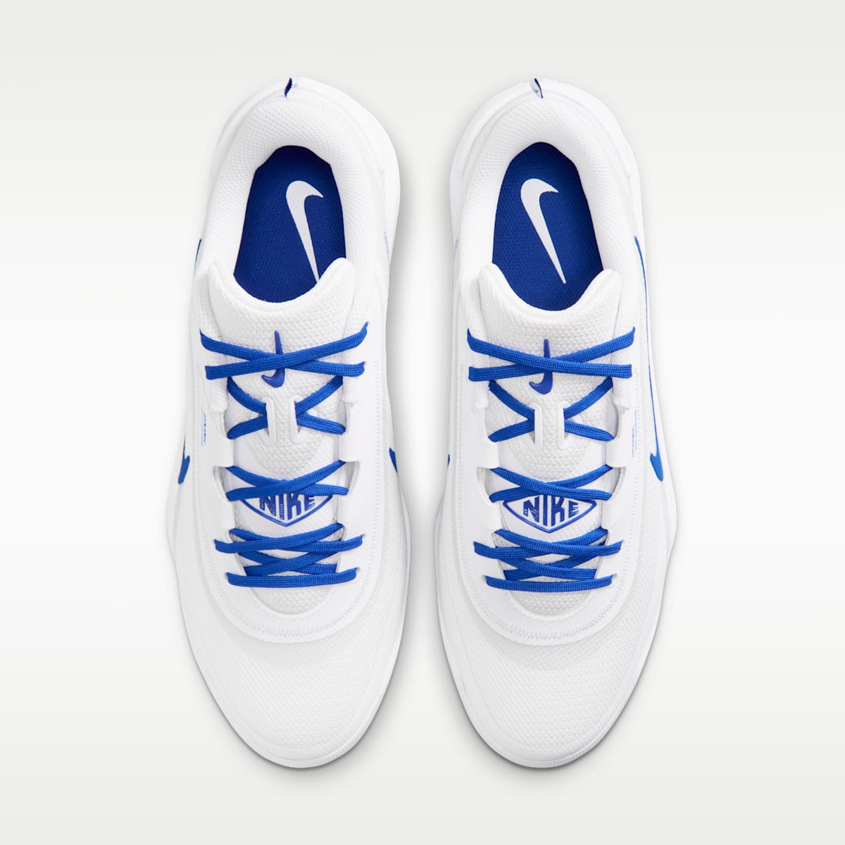 Nike Diamond Showcase MCS Baseball Cleats - White/Hyper Royal - Image 4