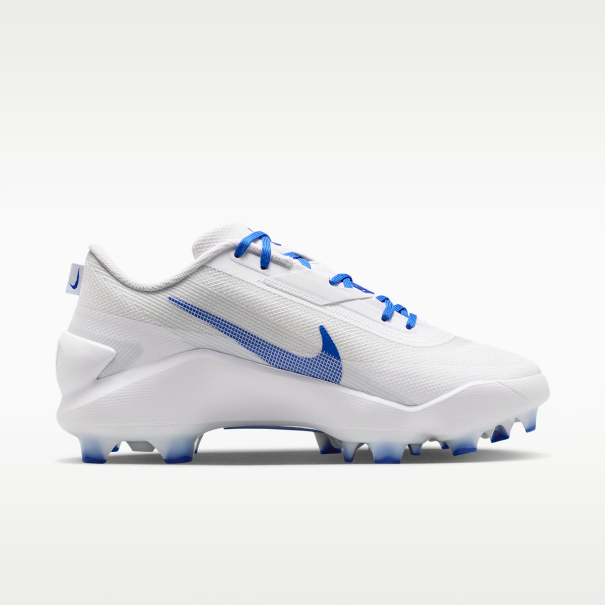 Nike Diamond Showcase MCS Baseball Cleats - White/Hyper Royal - Image 3