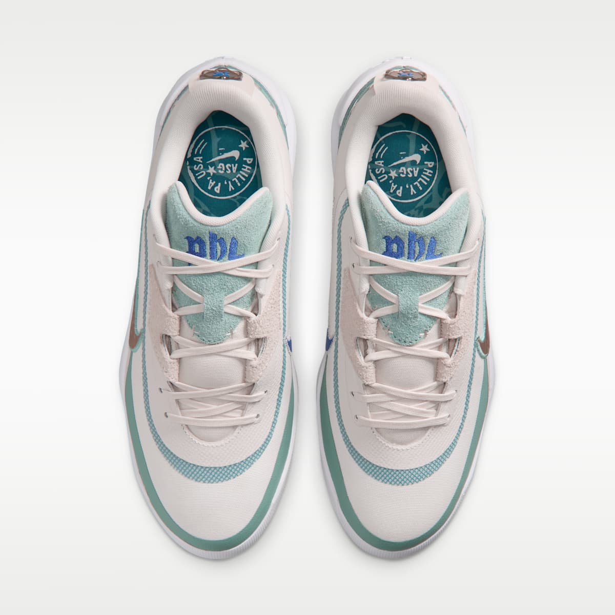 Nike Diamond Showcase MCS Baseball Cleats - Sail/Cannon/Phantom/Blur - Image 4