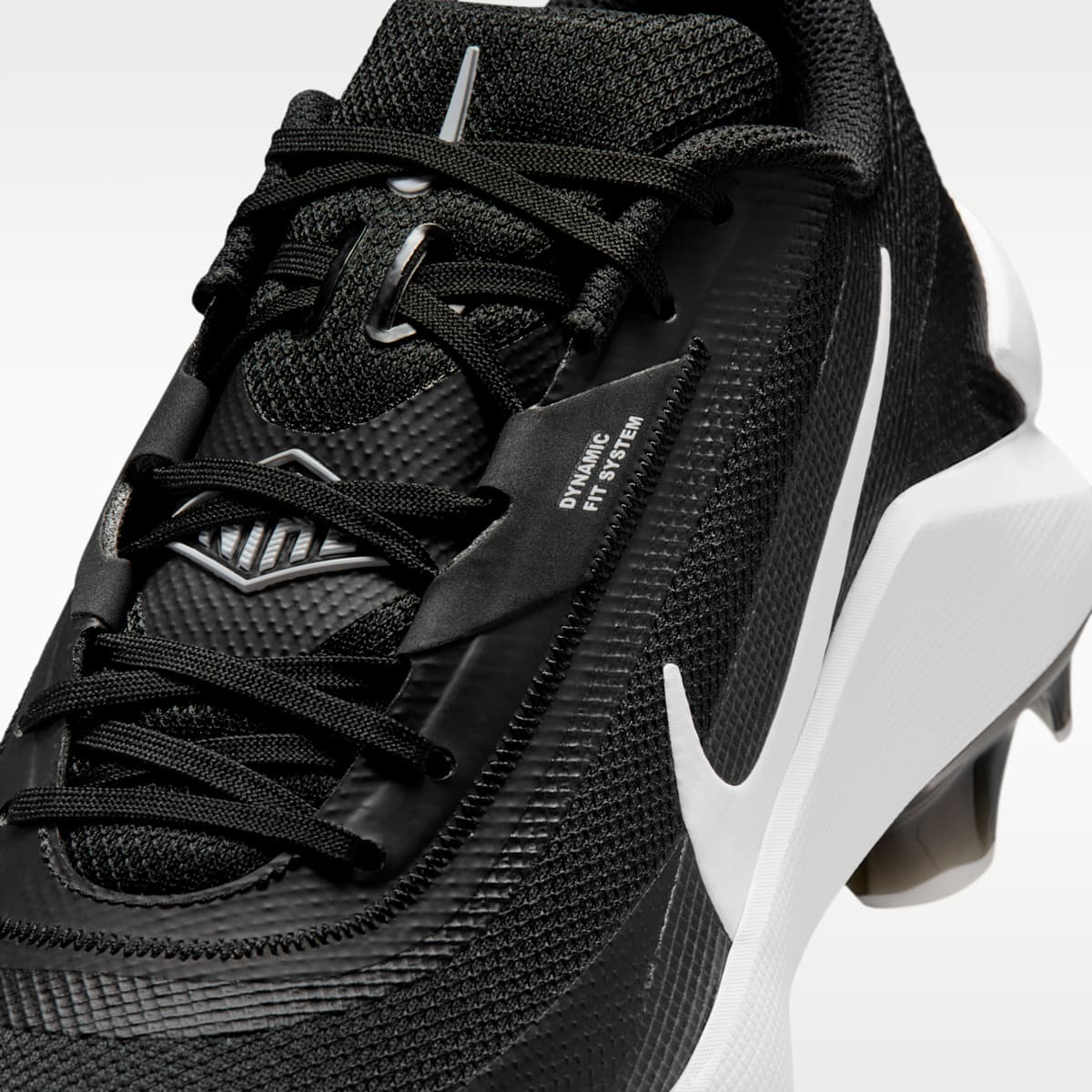 Nike Diamond Showcase MCS Baseball Cleats - Black/White - Image 8
