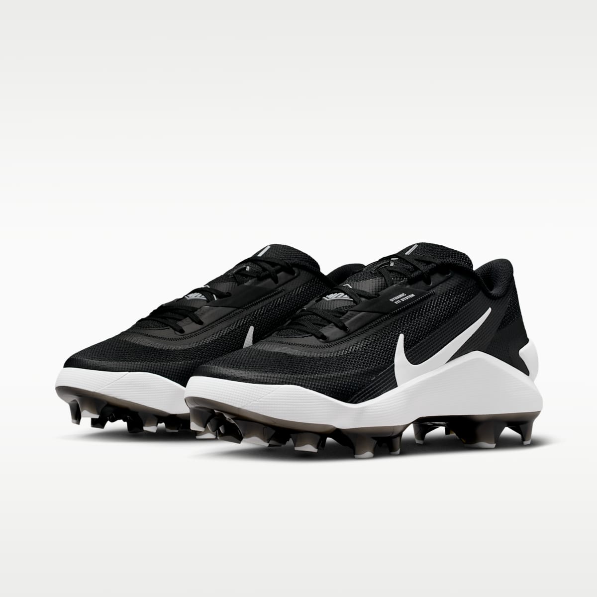 Nike Diamond Showcase MCS Baseball Cleats - Black/White - Image 5