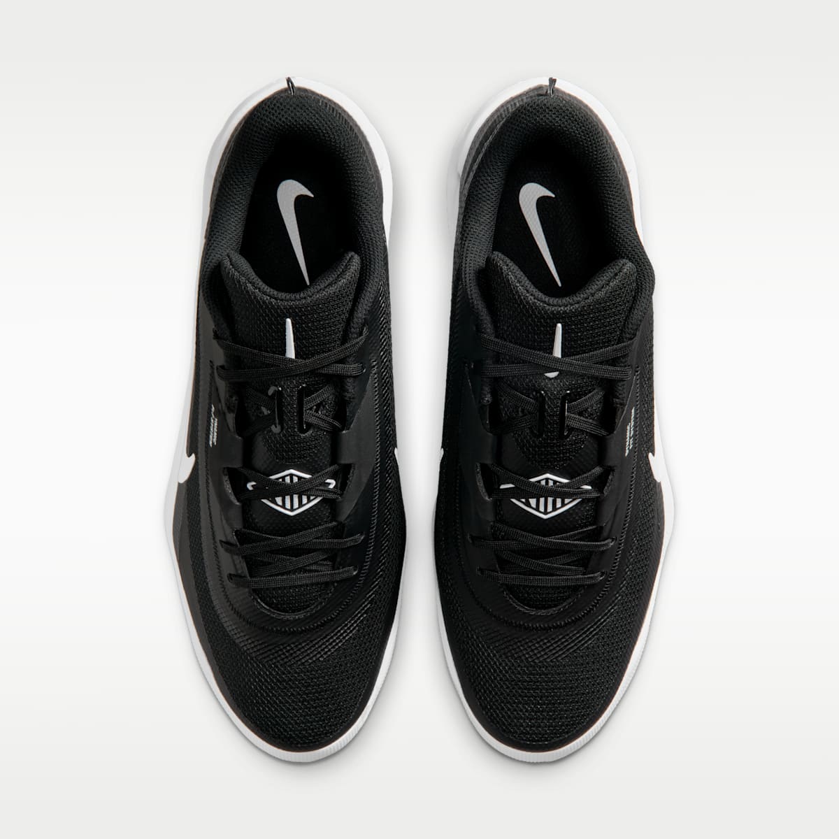 Nike Diamond Showcase MCS Baseball Cleats - Black/White - Image 4
