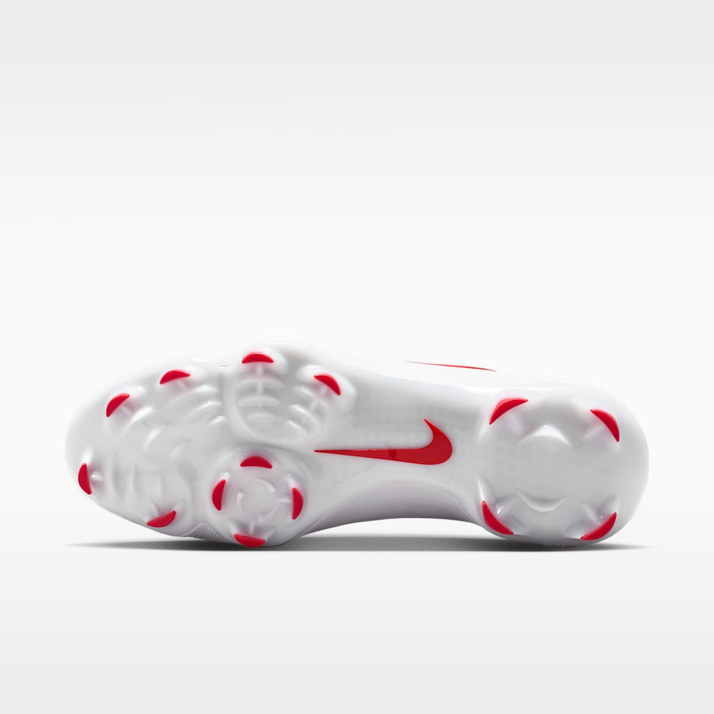 Nike Diamond Showcase MCS Baseball Cleats - White/University Red - Image 2