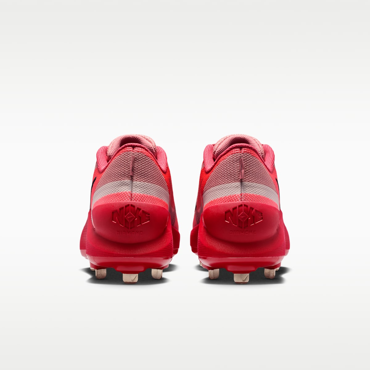 Nike Diamond Showcase MTL Baseball Cleats - Red Stardust/Bright Crimson/Silt Red/Black - Image 6