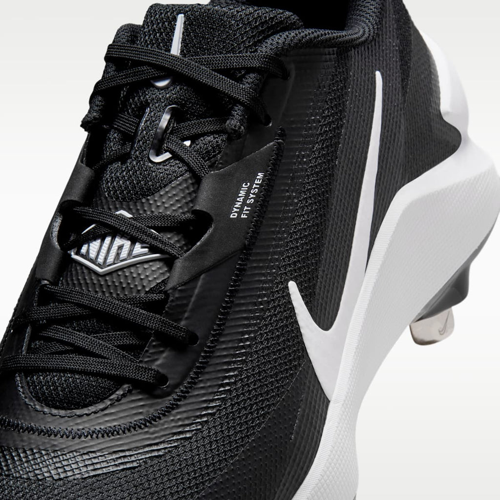 Nike Diamond Showcase MTL Baseball Cleats - Black/White - Image 8