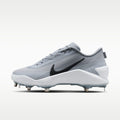 Nike Diamond Showcase MTL Baseball Cleats - Wolf Grey/White/Black - Image 1
