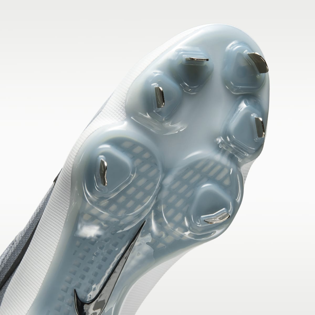 Nike Diamond Showcase MTL Baseball Cleats - Wolf Grey/White/Black - Image 7