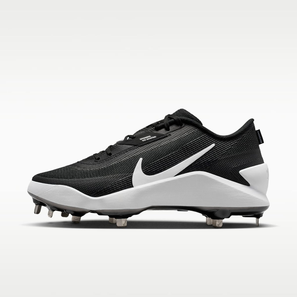 Women's Nike Diamond Showcase MTL Baseball Cleats - Black/White