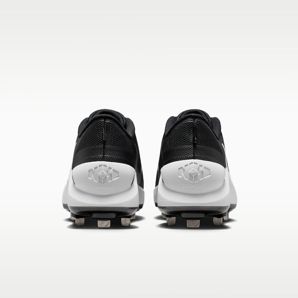 Nike Diamond Showcase MTL Baseball Cleats - Black/White - Image 6